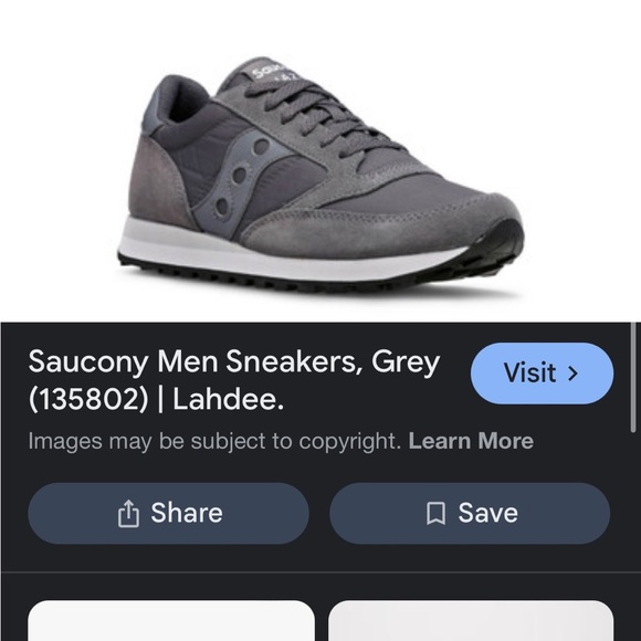 Saucony Men Sneakers, Grey on grey size14
(S2866-169) sneakers jazz low pro - Picture 2 of 9
